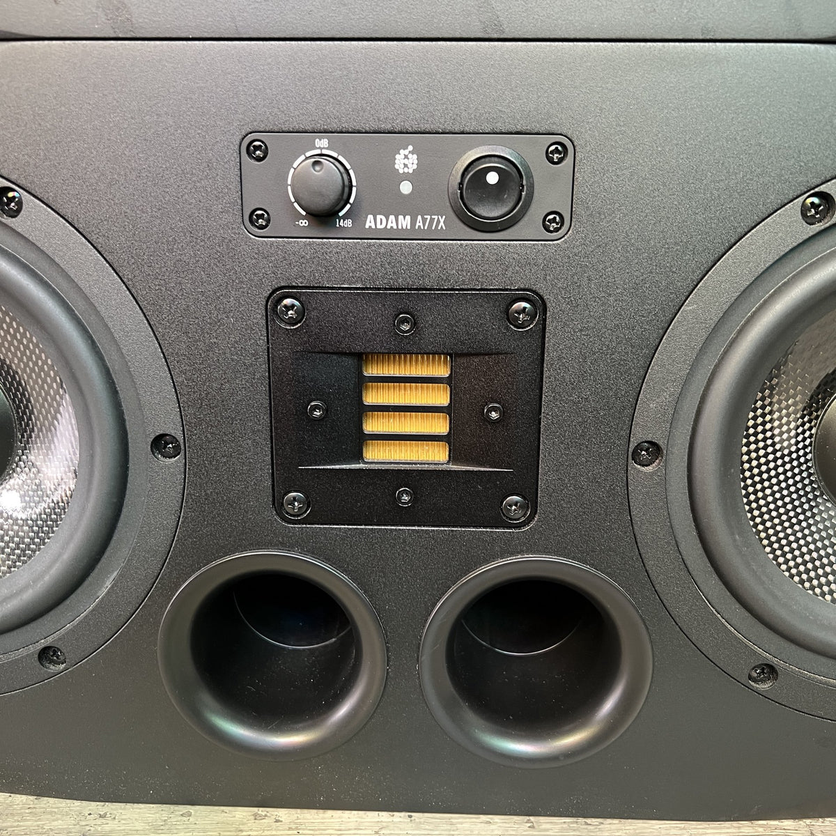 ADAM Audio A77X 2.5-Way Active Studio Monitors - Matched Pair (Speaker A & Speaker B) - Excellent Condition