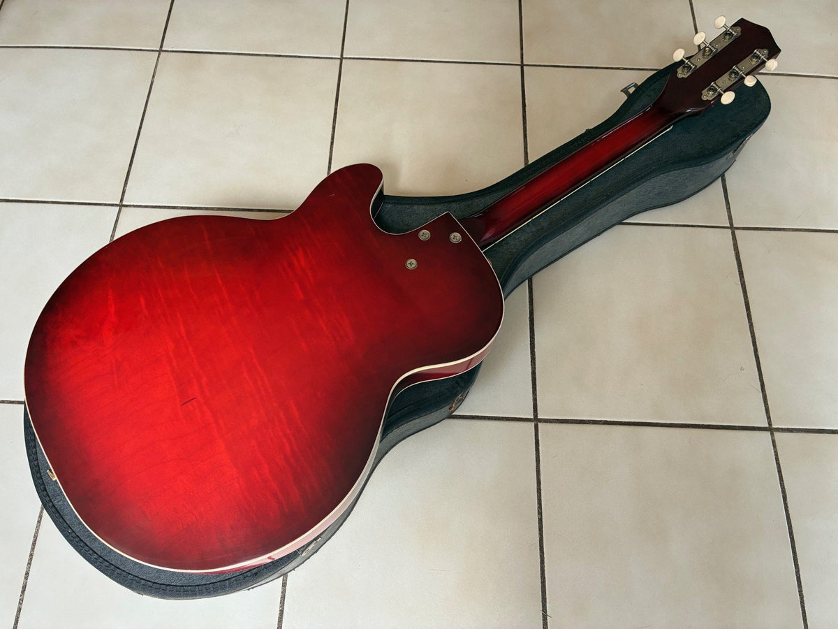 Vintage Harmony Holiday Rocket Electric Guitar w/ Dearmond Gold FoilPickups