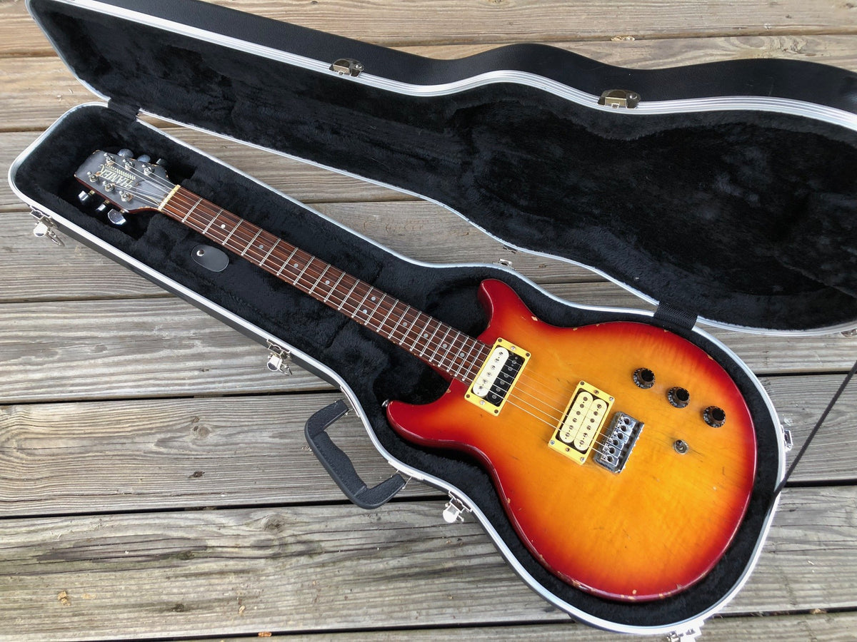 Vintage 1981 Hamer Special electric guitar sunburst