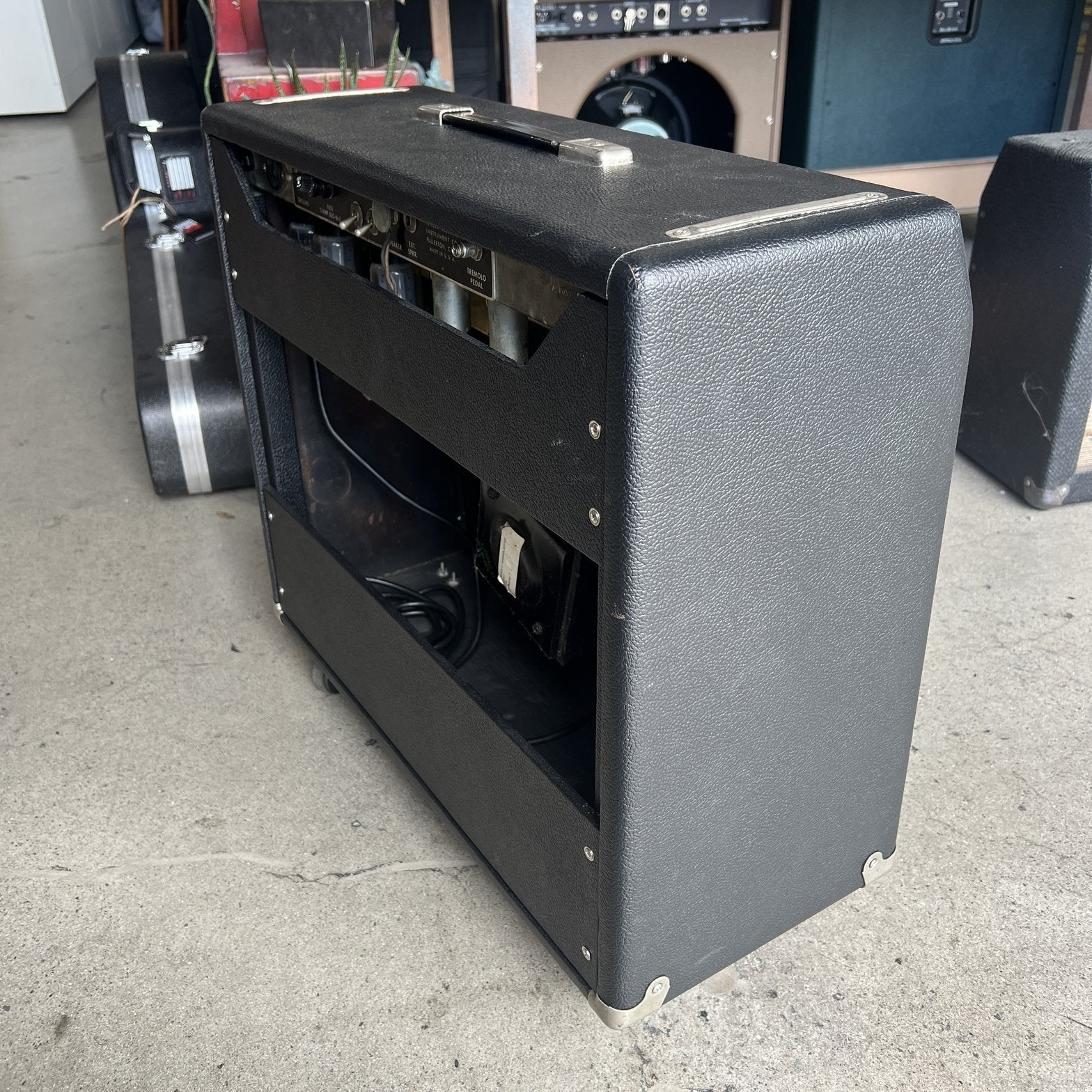 1963 Vintage Blackface Fender Pro-Amp, 40w 1x15