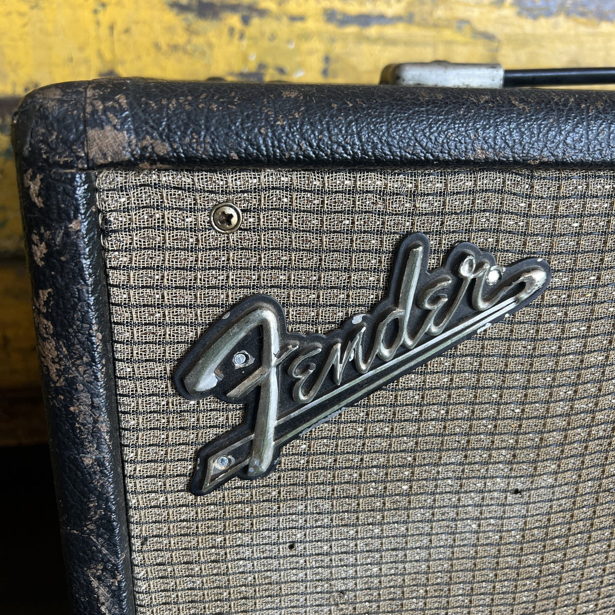 Vintage 1963 Fender 6G15 Standalone Reverb Unit – Rare "Brownface" Transitional Model (Batch #22)