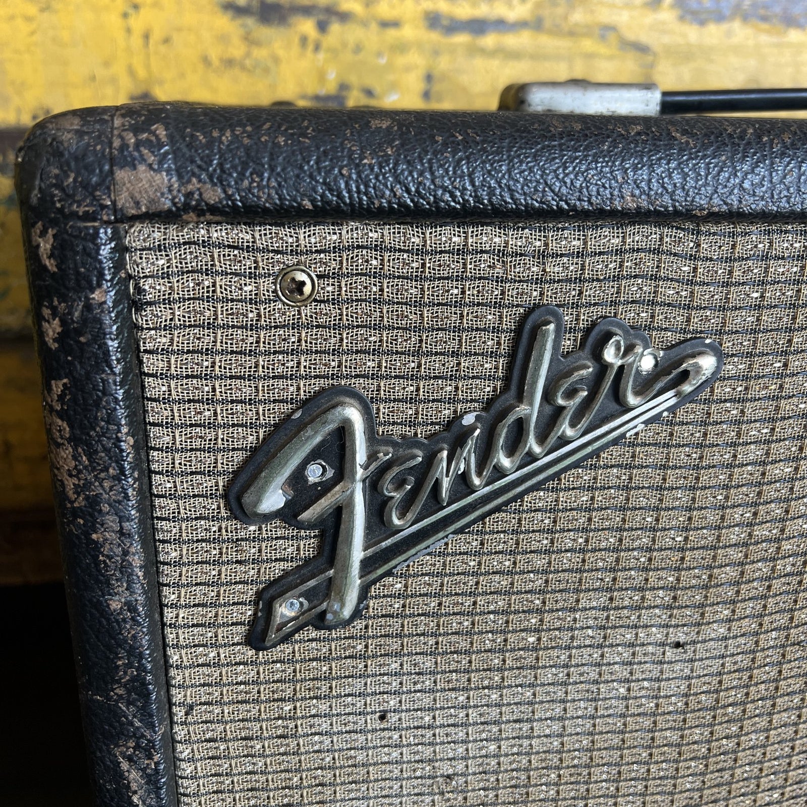 Vintage 1963 Fender 6G15 Standalone Reverb Unit – Rare "Brownface" Transitional Model (Batch #22)