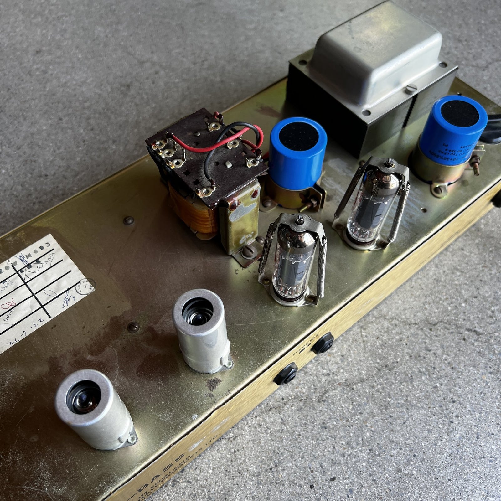 1972 Marshall JMP Lead & Bass 20 (#2061) Amplifier Head