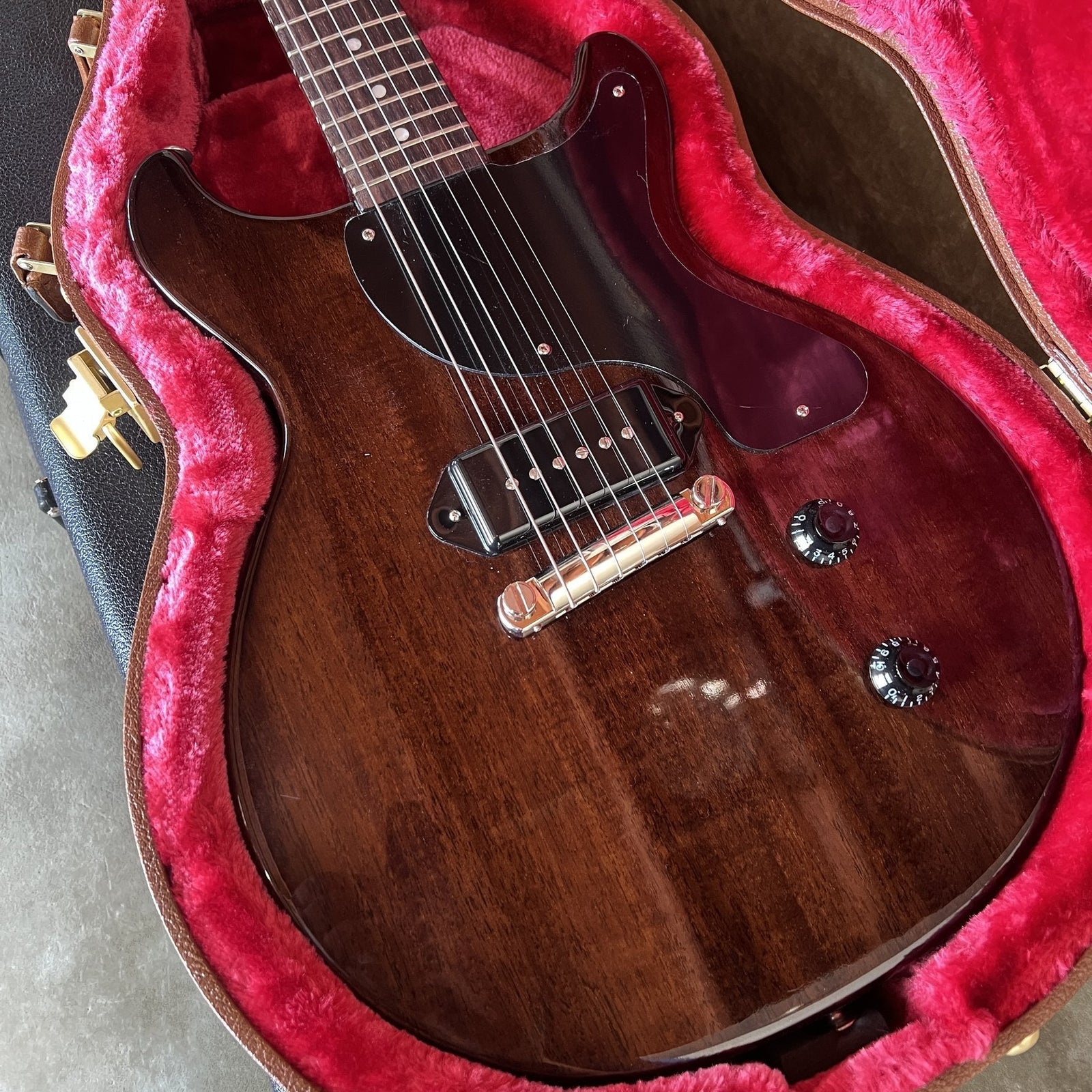 Gibson Les Paul Junior Double Cut Dark Walnut