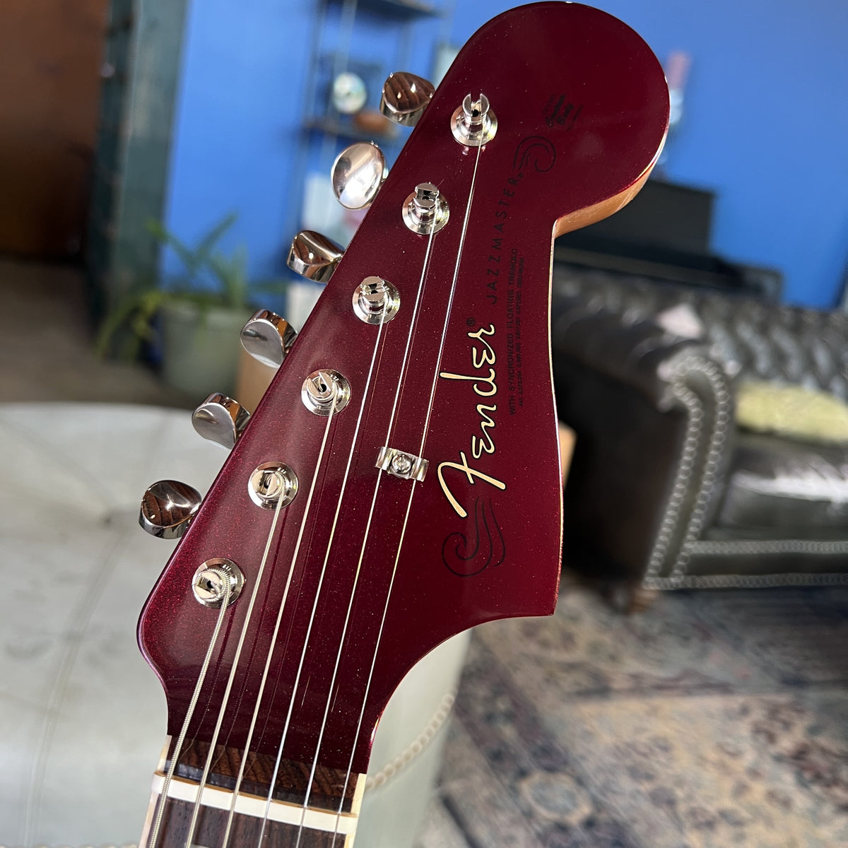 Fender Troy Van Leeuwen Signature Jazzmaster – Oxblood