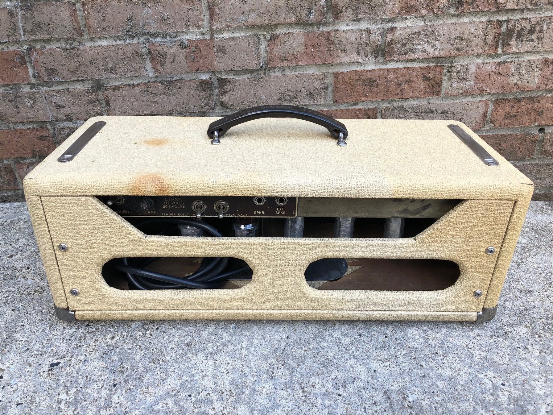 Vintage 1962 Fender Bassman Guitar Amplifier 6G6-B