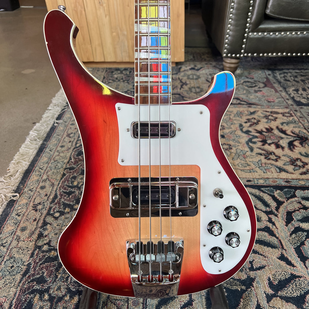 2013 Rickenbacker 4003 Bass Guitar in Fireglo – Excellent Condition with Original Case