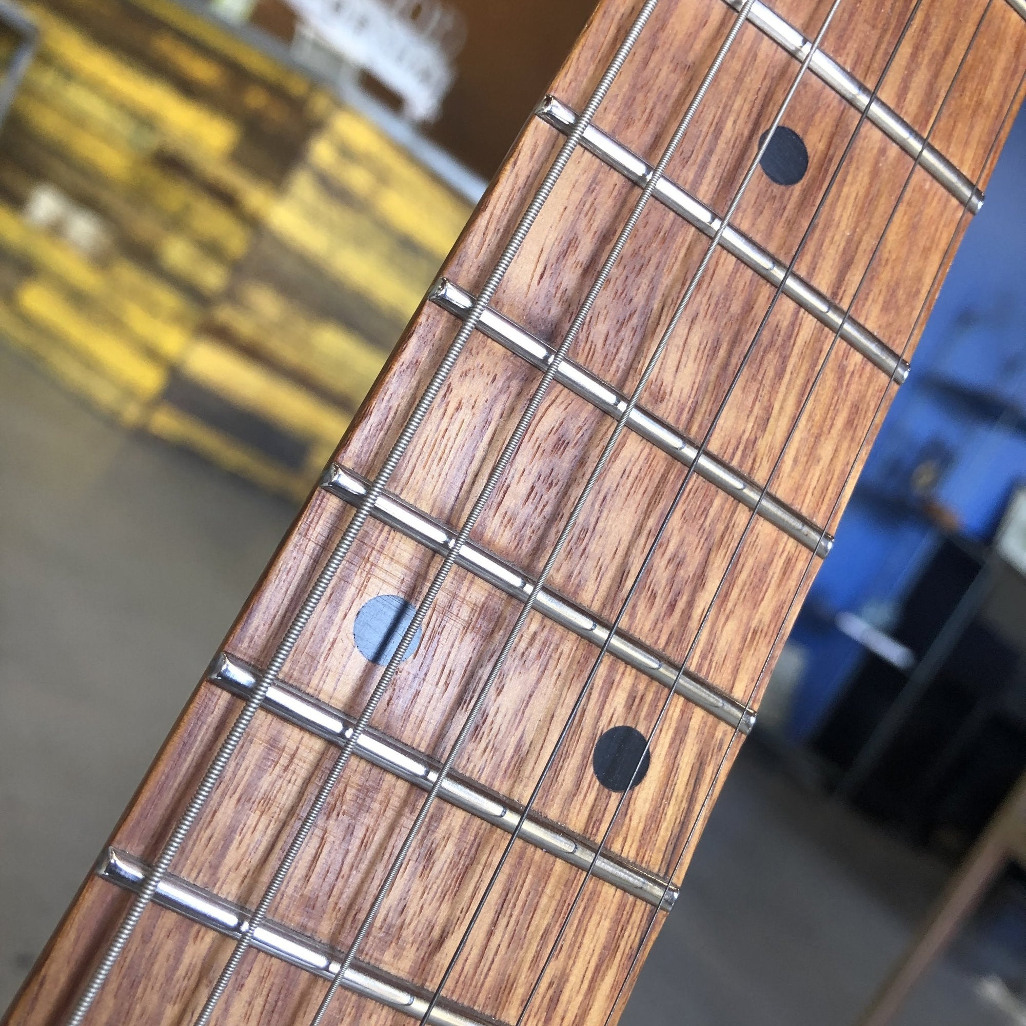 Porter Guitars Les Bois Custom, Vintage Yellow, Light Relic - #18-026