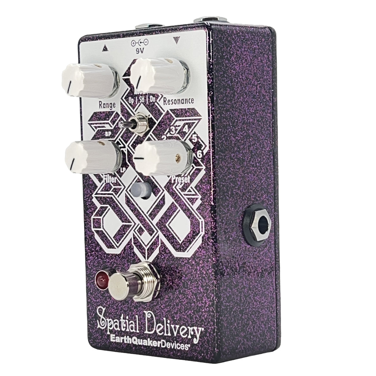 EarthQuaker Devices Spatial Delivery V3 - Purple Sparkle - Cottonwood Music Exclusive Color
