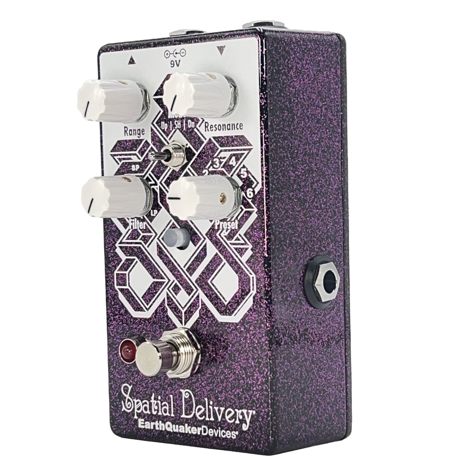 EarthQuaker Devices Spatial Delivery V3 - Purple Sparkle - Cottonwood Music Exclusive Color