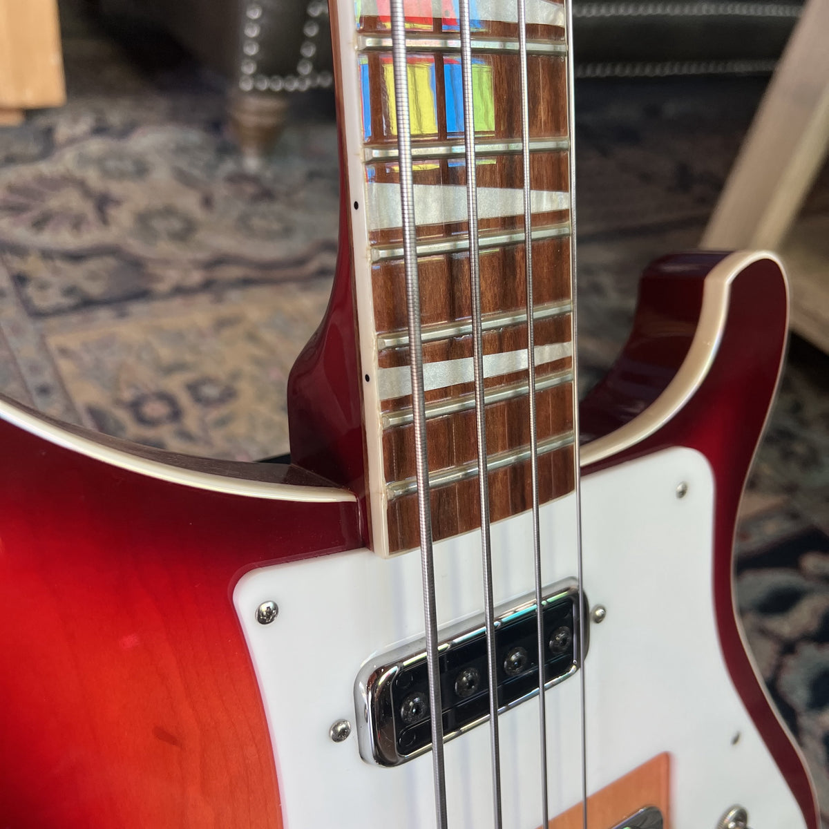 2013 Rickenbacker 4003 Bass Guitar in Fireglo – Excellent Condition with Original Case