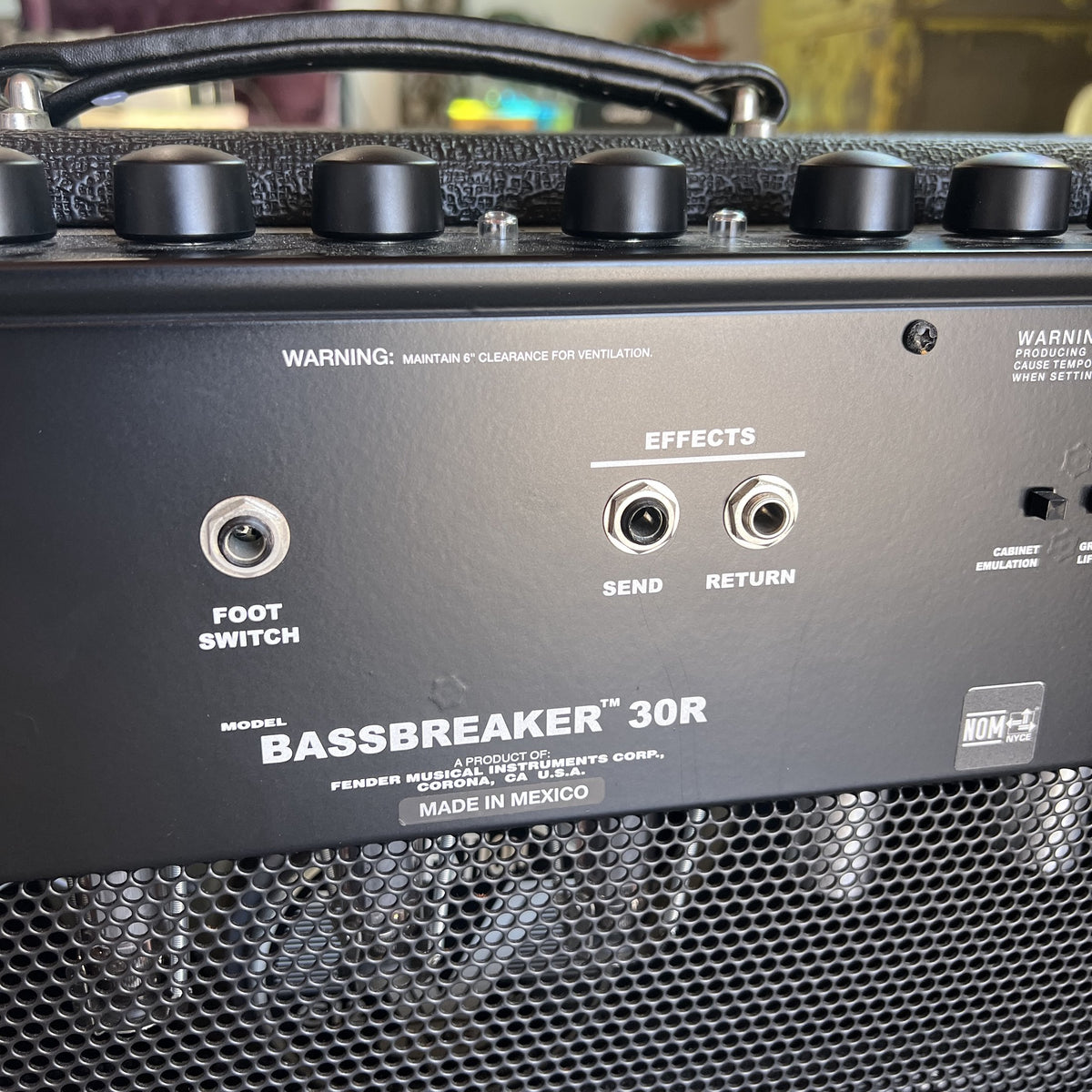 Fender Bassbreaker 30R 30-Watt 1x12" Tube Combo Amp - 2019 "First Edition"