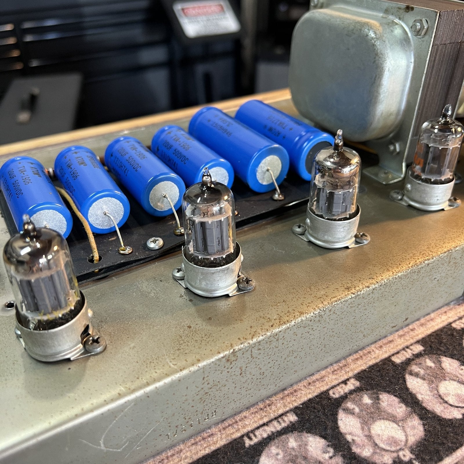 1963 Fender Bassman 6G6-B - Tuxedo