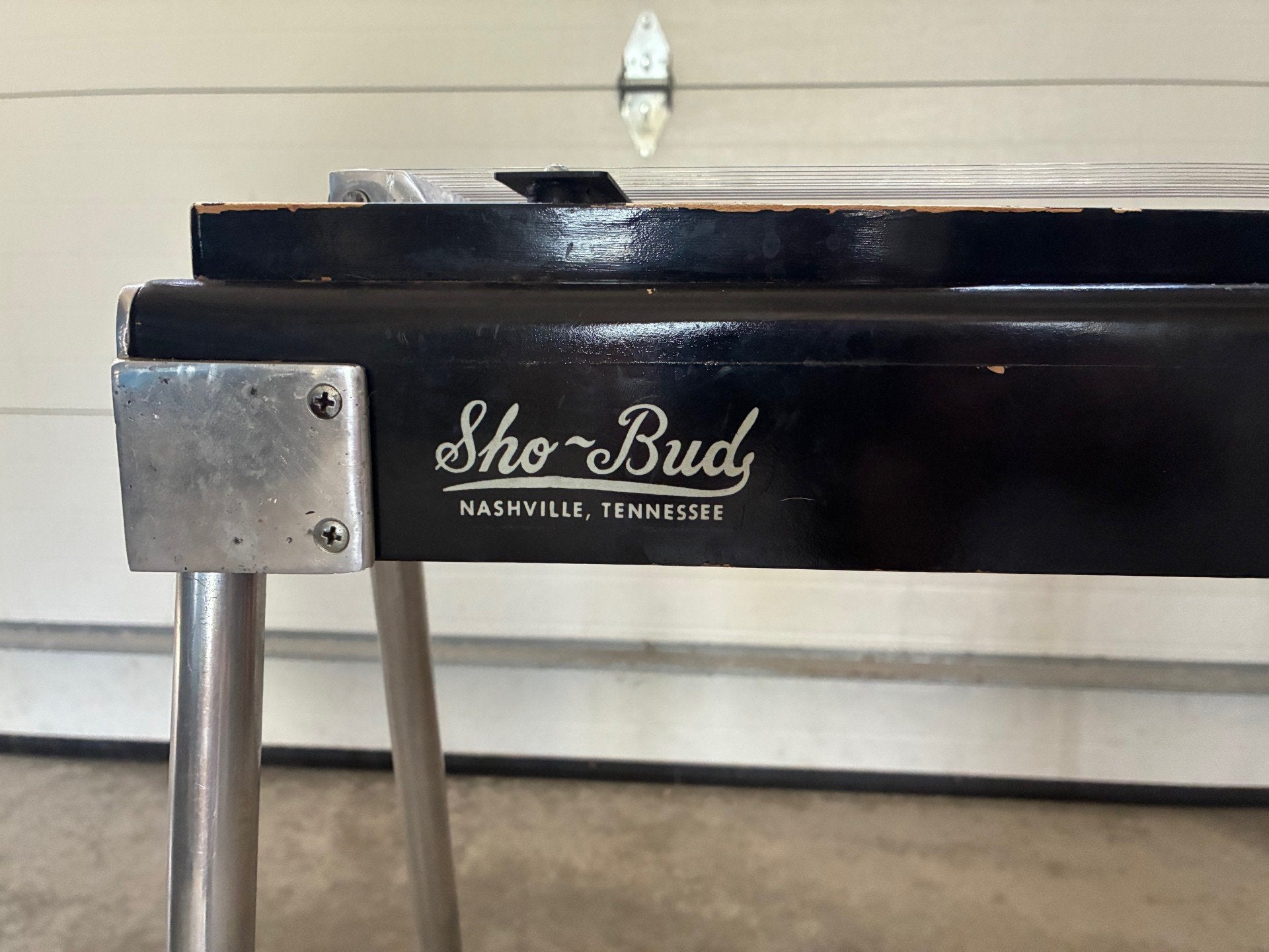 sho bud pedal steel Vintage 1960's Sho-Bud Maverick Pedal Steel Guitar Patent Pending Grov