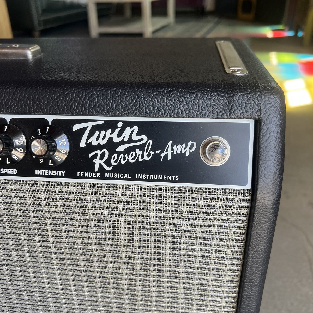 Fender Tone Master Twin Reverb 2x12" 200-Watt Guitar Combo Amp - Black (Excellent Condition)