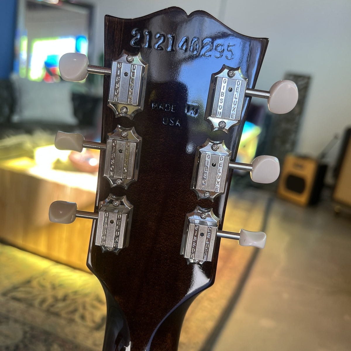 Gibson Les Paul Junior Double Cut Dark Walnut