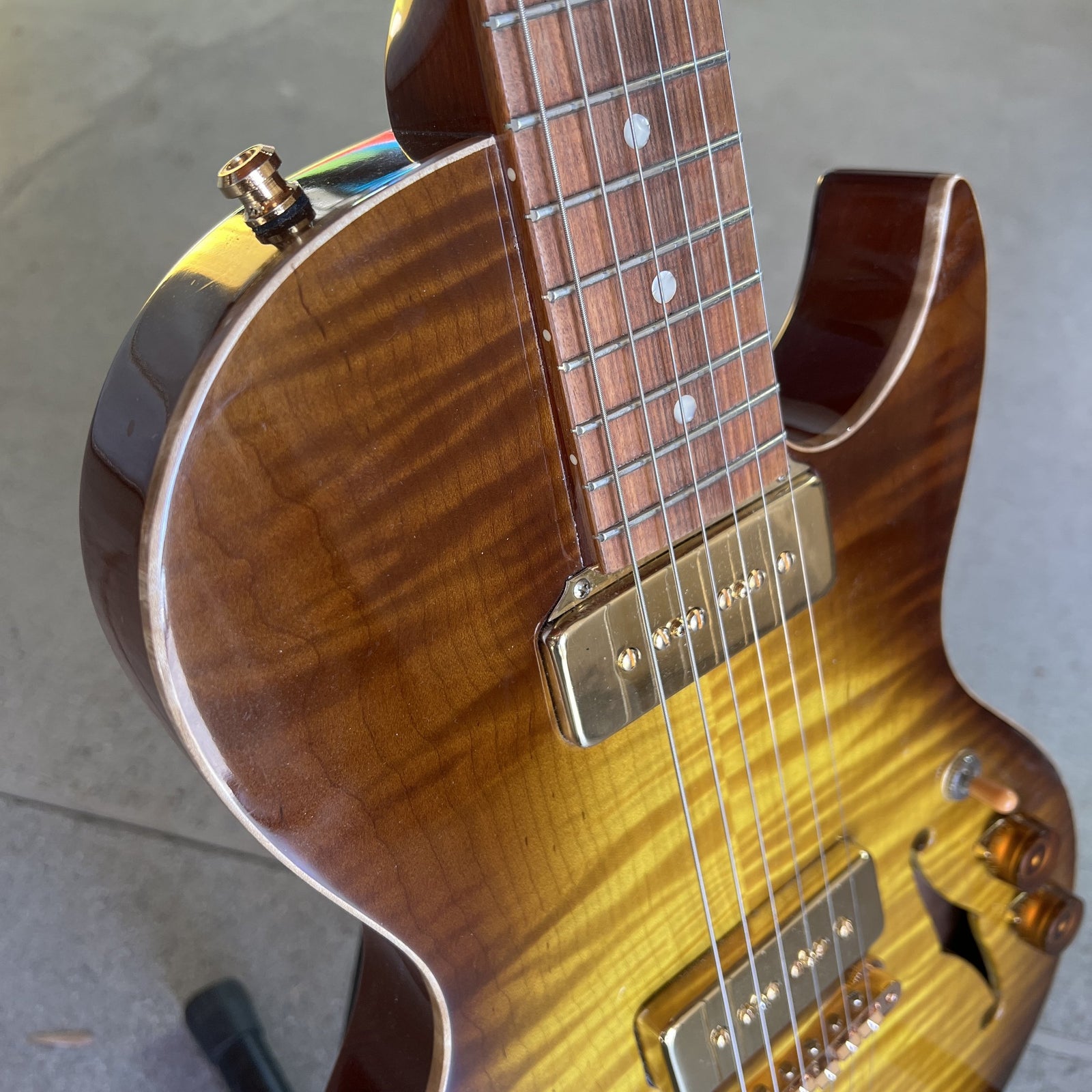 2017 B&G Little Sister Cutaway – Private Build | Handmade P90 Electric Guitar