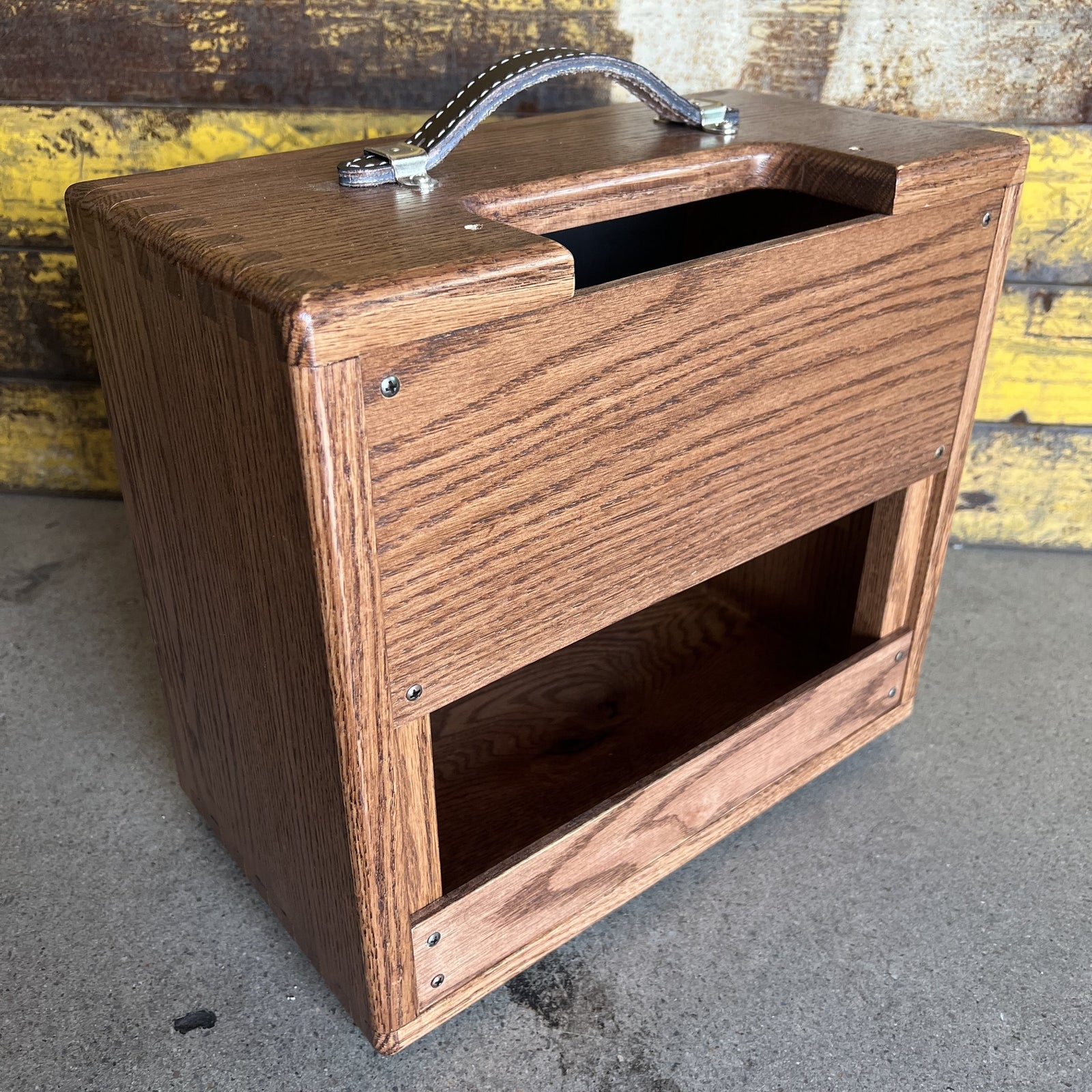 Westbound Amp & Embroidery Custom Red Oak 8" Cabinet for Champ