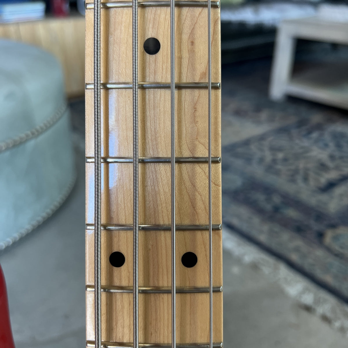 Fender Made in Japan (MIJ) Limited International Color Precision Bass – Morocco Red (2023)