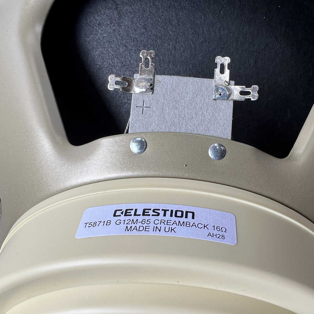 Celestion G12M-65 Creamback 12" 65-Watt Guitar Speaker (16 Ohms) – Made in UK,  Excellent Condition