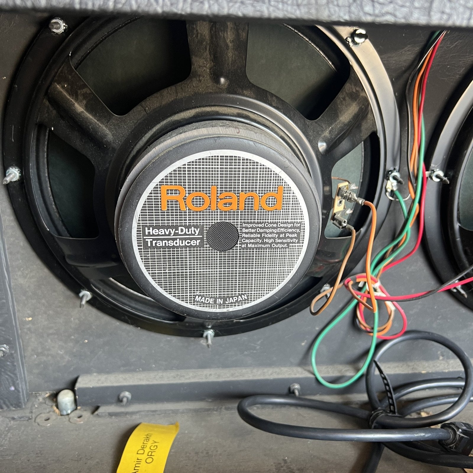 Roland JC-120 Jazz Chorus 2-Channel 120-Watt 2x12" Guitar Combo