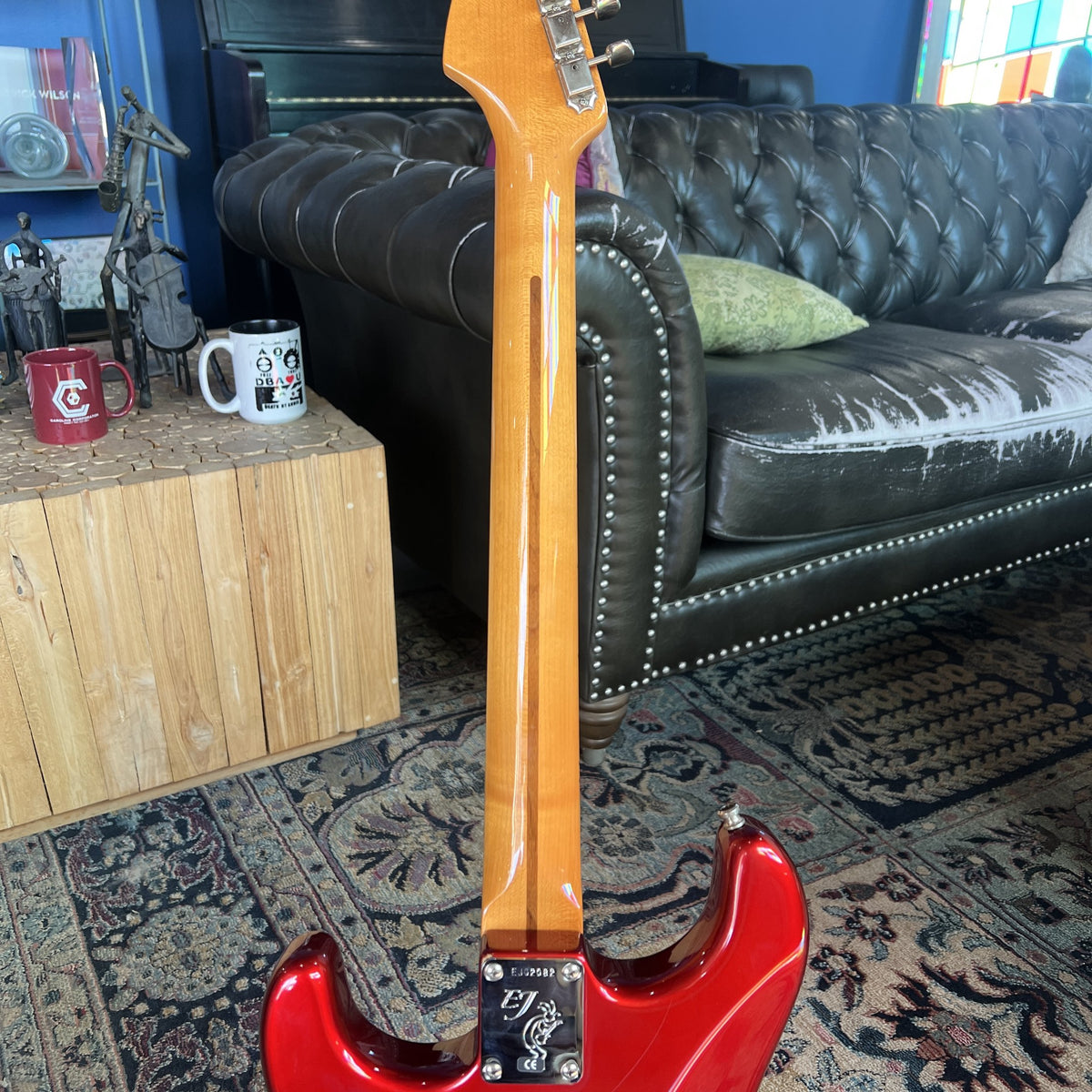 Fender Eric Johnson Signature Stratocaster – Candy Apple Red – Serial EJ02082