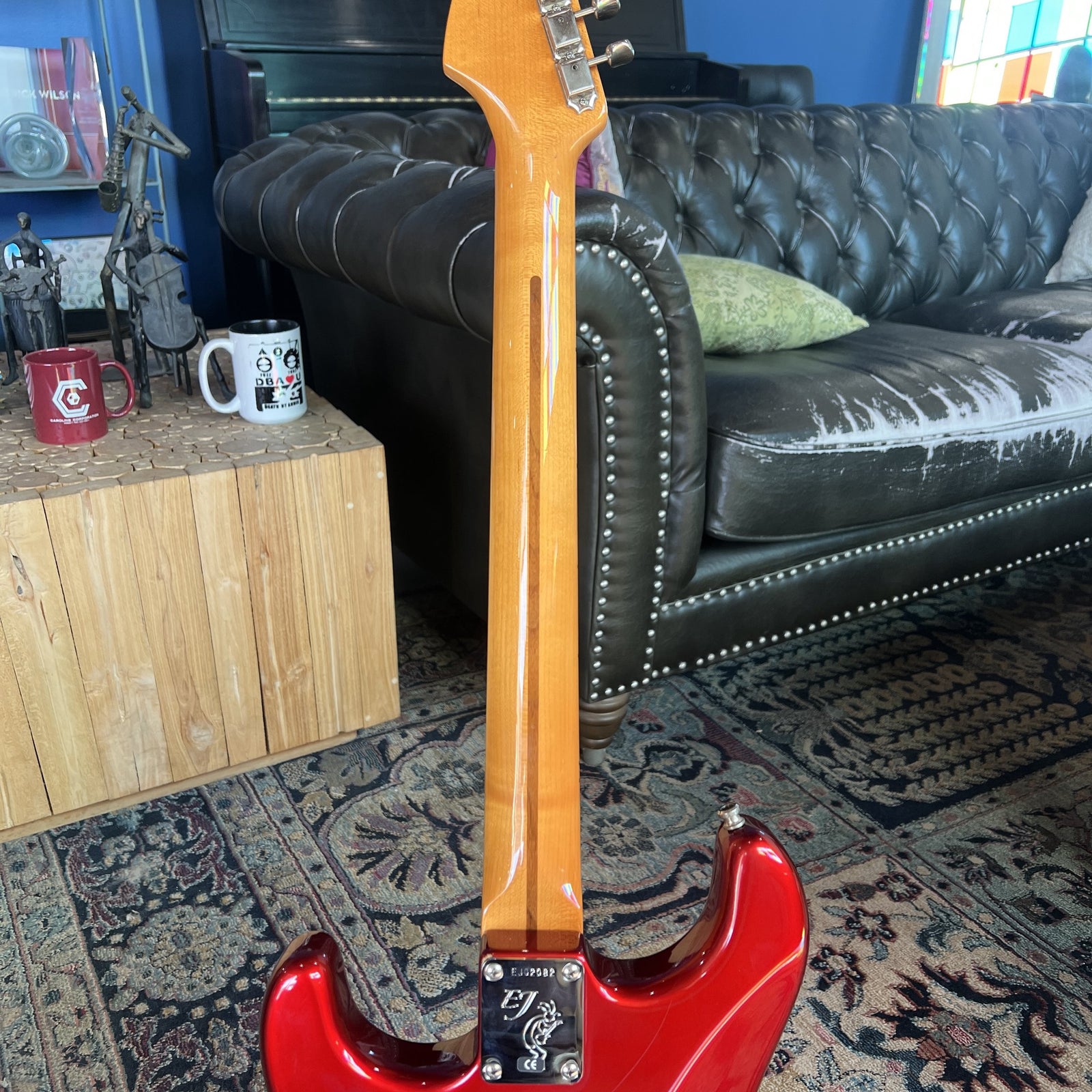 Fender Eric Johnson Signature Stratocaster – Candy Apple Red – Serial EJ02082