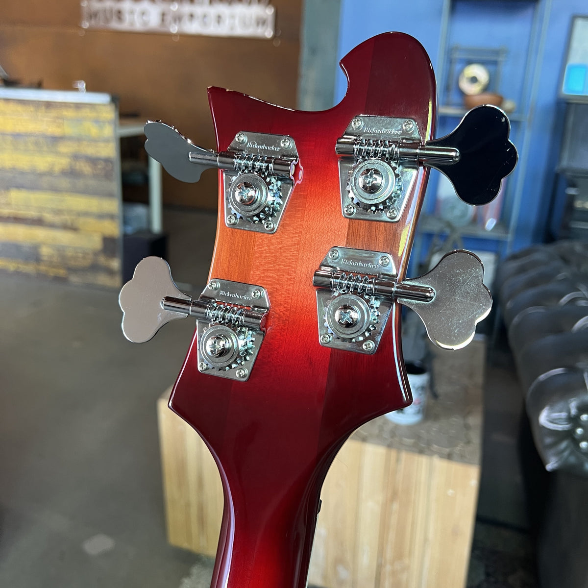 2013 Rickenbacker 4003 Bass Guitar in Fireglo – Excellent Condition with Original Case