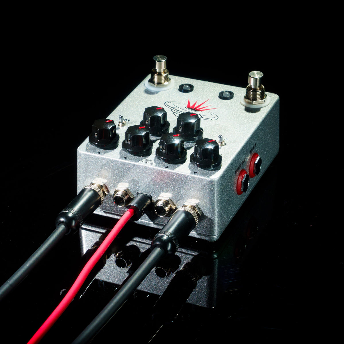 JHS Pedals The Wanderer Dual Overdrive Pedal Top Mounted Jacks