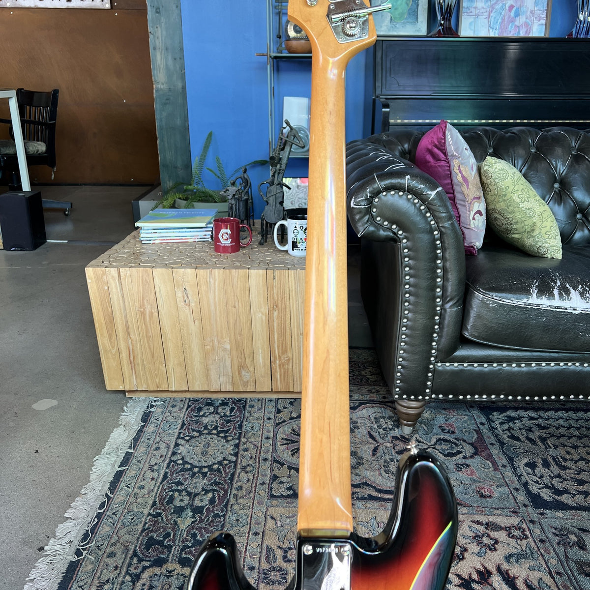 1994 Fender American Vintage '62 Jazz Bass Reissue – Rare "Stack-Knob" Edition (Sunburst/Rosewood)