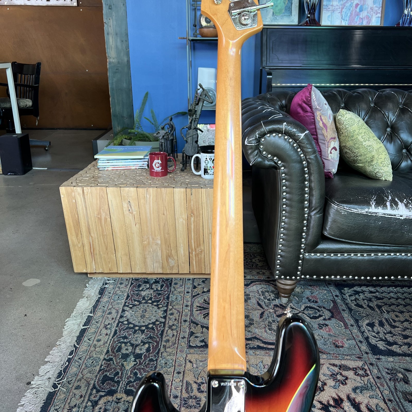 1994 Fender American Vintage '62 Jazz Bass Reissue – Rare "Stack-Knob" Edition (Sunburst/Rosewood)