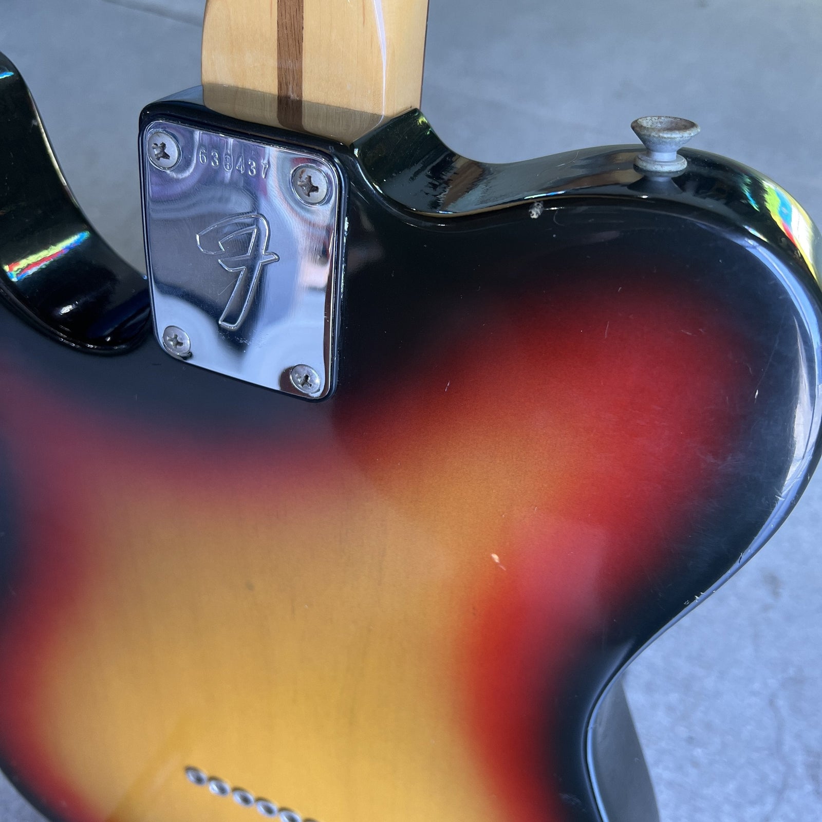 1975 Fender Telecaster Sunburst w/ Rosewood Board