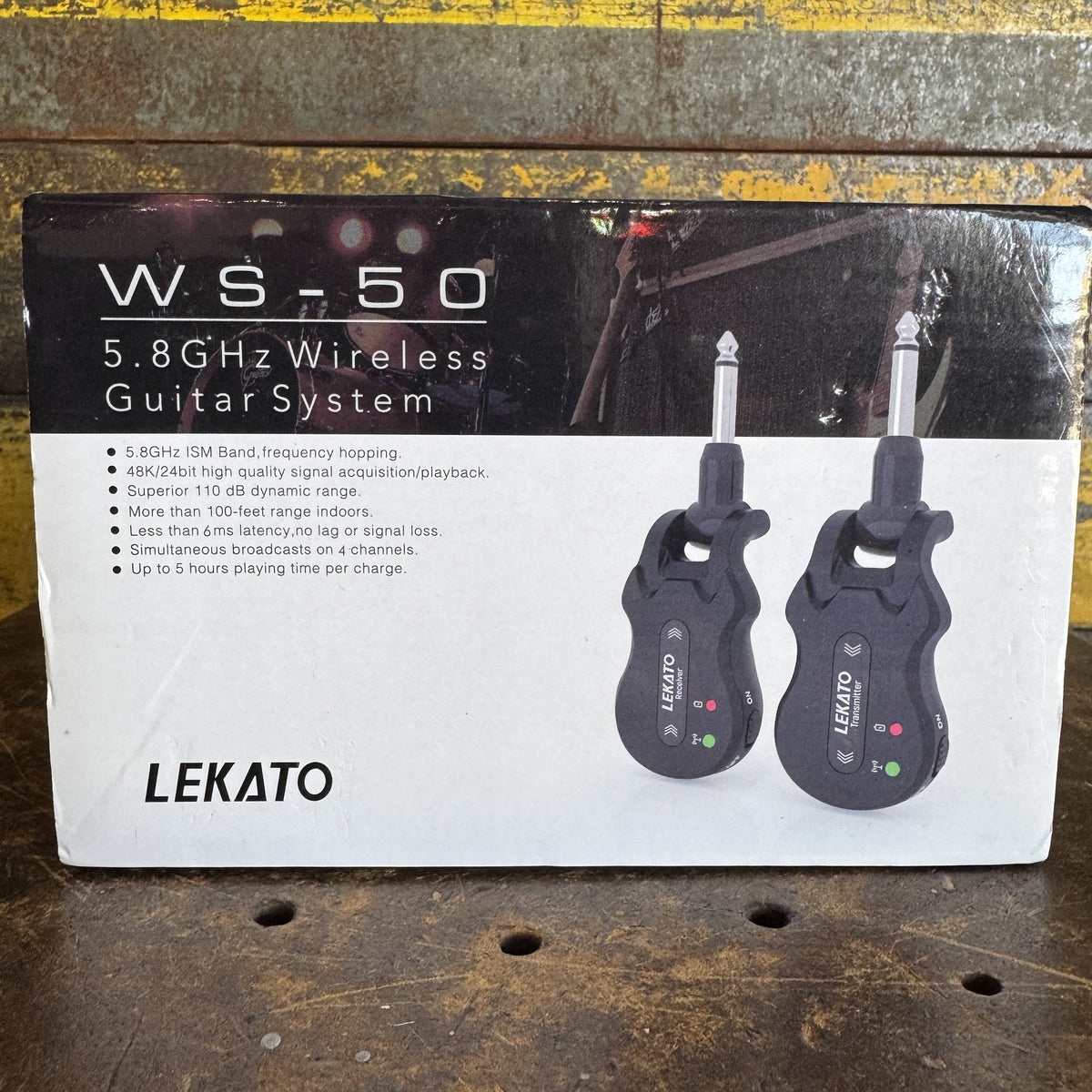 Lekato WS-50 5.8Ghz Wireless Guitar System