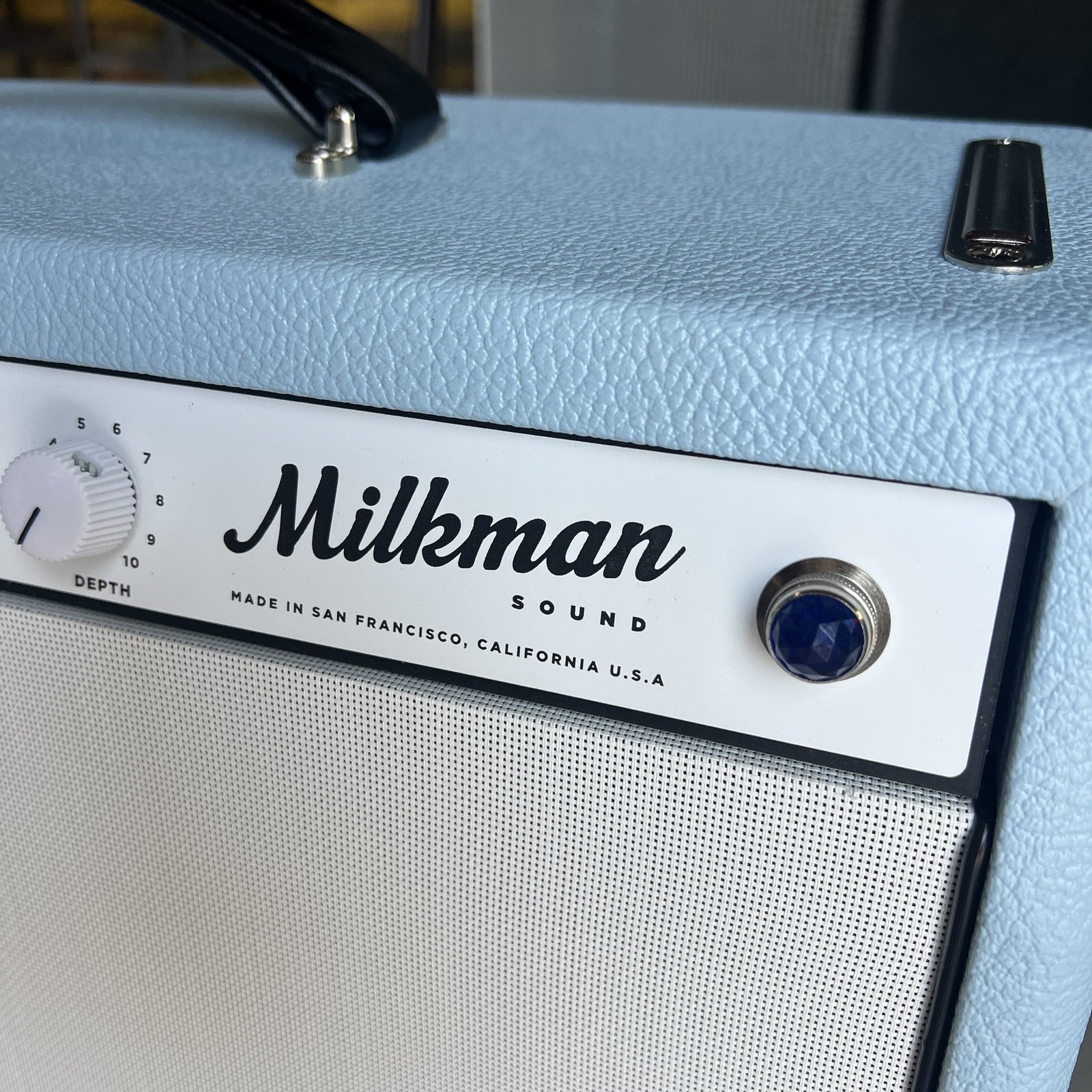 Milkman Sound 20W Creamer, Powder Blue, Jupiter 12-LA Alnico 5