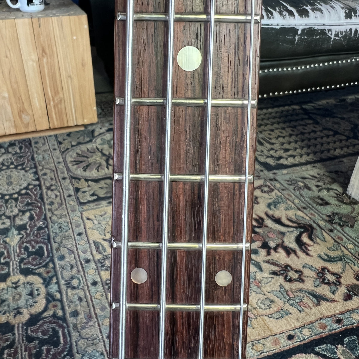 Vintage 1970s Greco EB420 Bass Guitar – Cherry Red (Made in Japan)