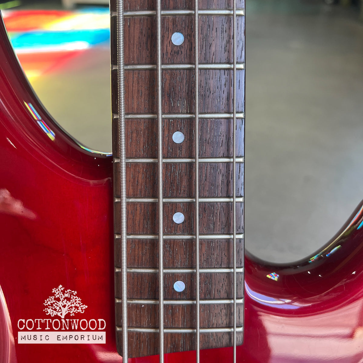Yamaha MB-65 Motion B "Made in Japan" 1993 – 32" Medium Scale Bass – Cherry Finish