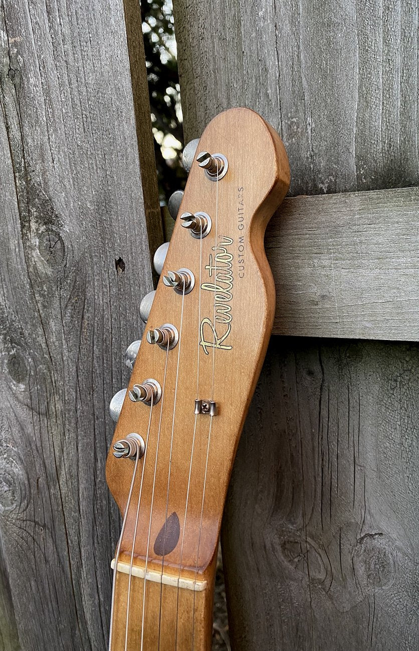 Revelator Guitars - RetroSonic T-Style - White Guard - #63631