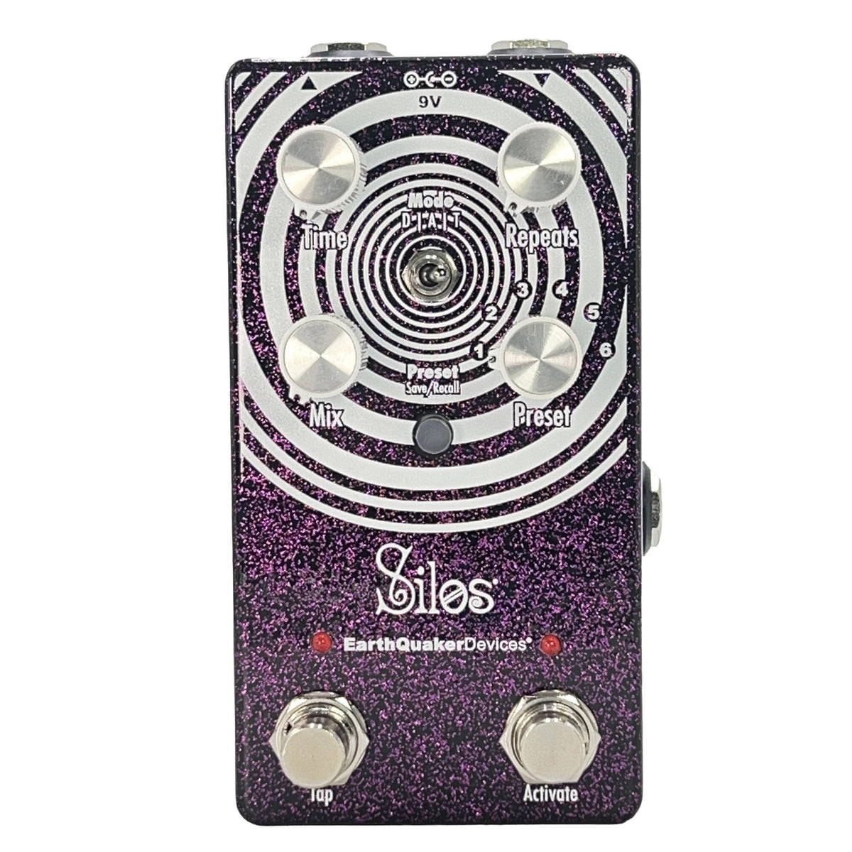 EarthQuaker Devices Silos - Purple Sparkle - Cottonwood Music Exclusive Color