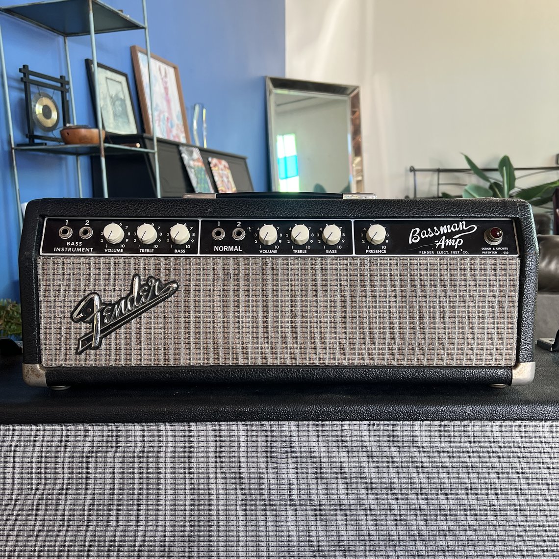 1963 Fender Bassman 6G6-B - Tuxedo