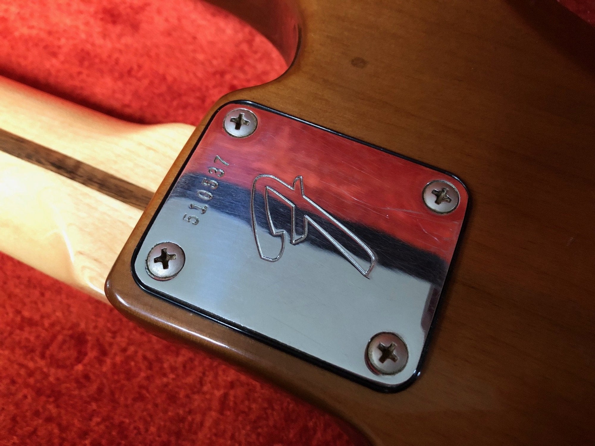 Vintage 1974 Fender Precision Fretless Bass Guitar w/ OHSC & Tags