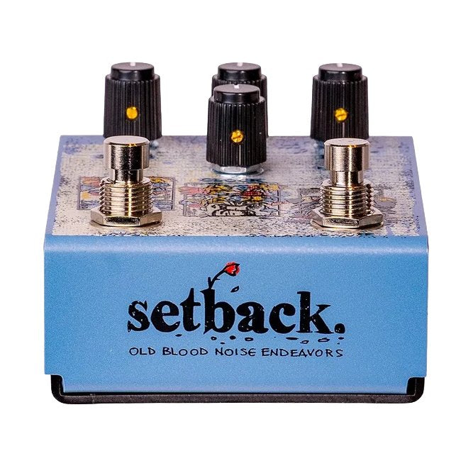Old Blood Noise Endeavors Setback: Stereo Textural Reverse Delay Pedal - Petunia