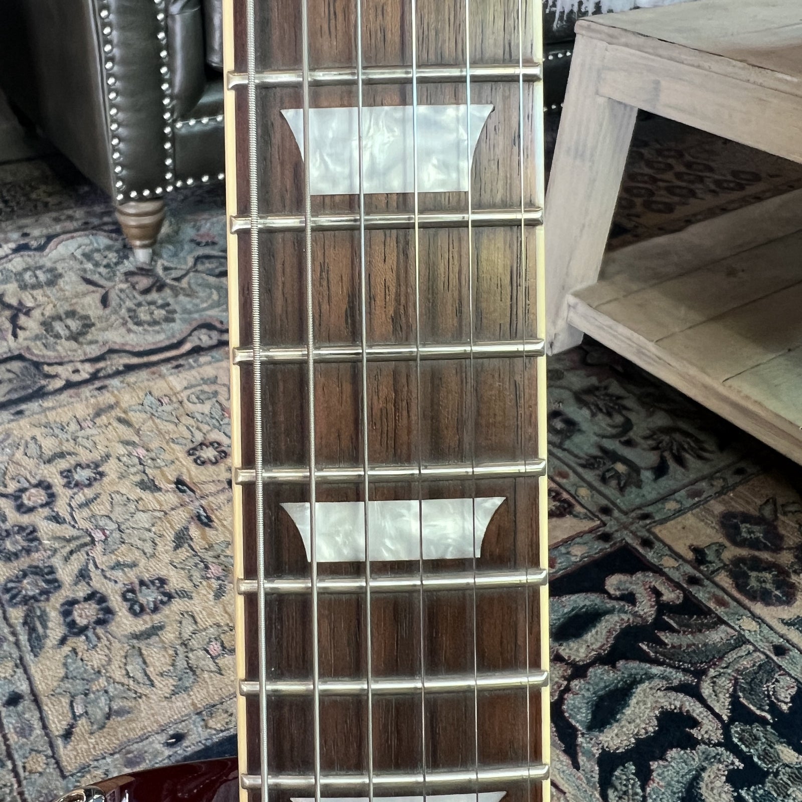 2016 Epiphone Les Paul Florentine PRO Semi-Hollow – Faded Cherry Burst