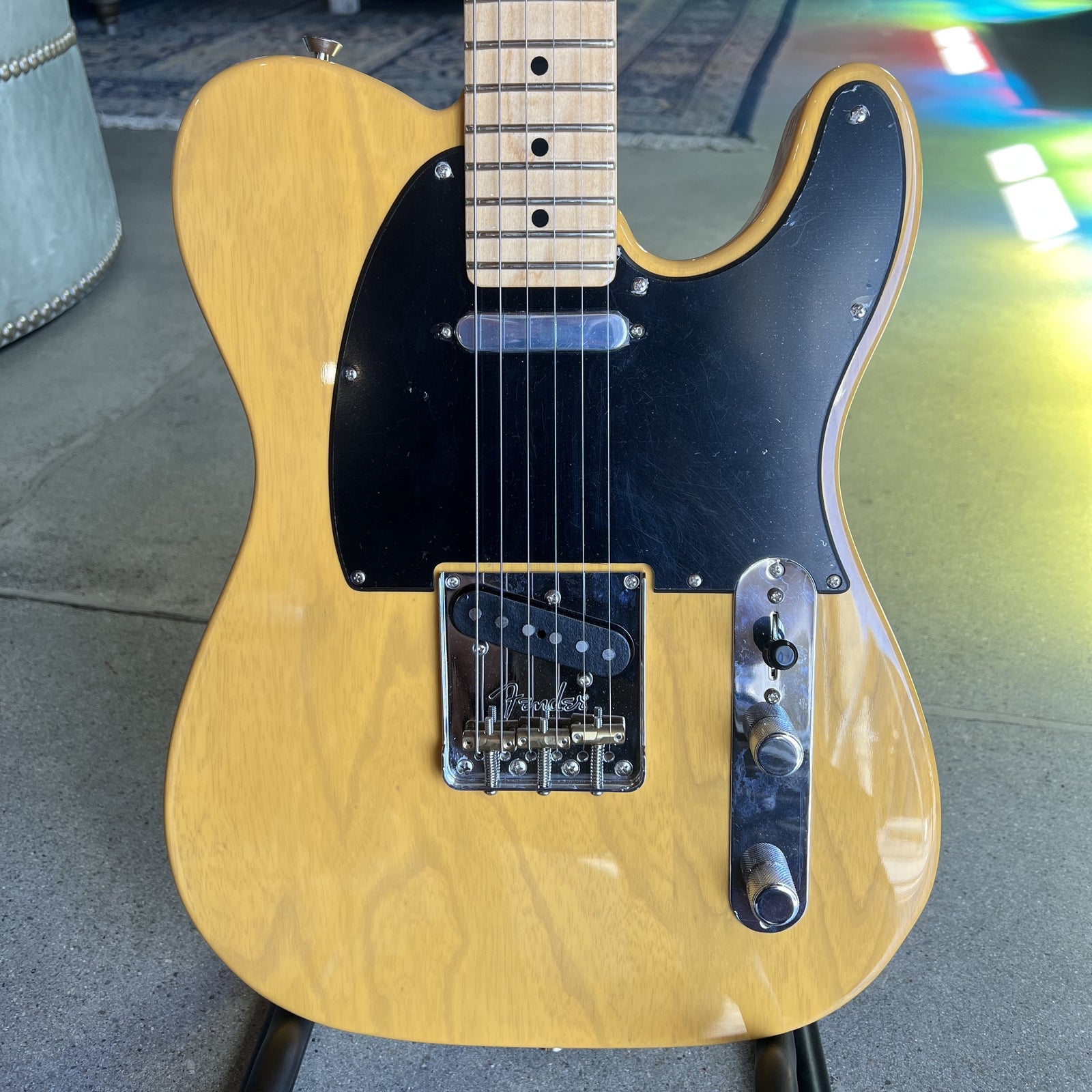 Fender American Professional Telecaster Butterscotch Blonde front view