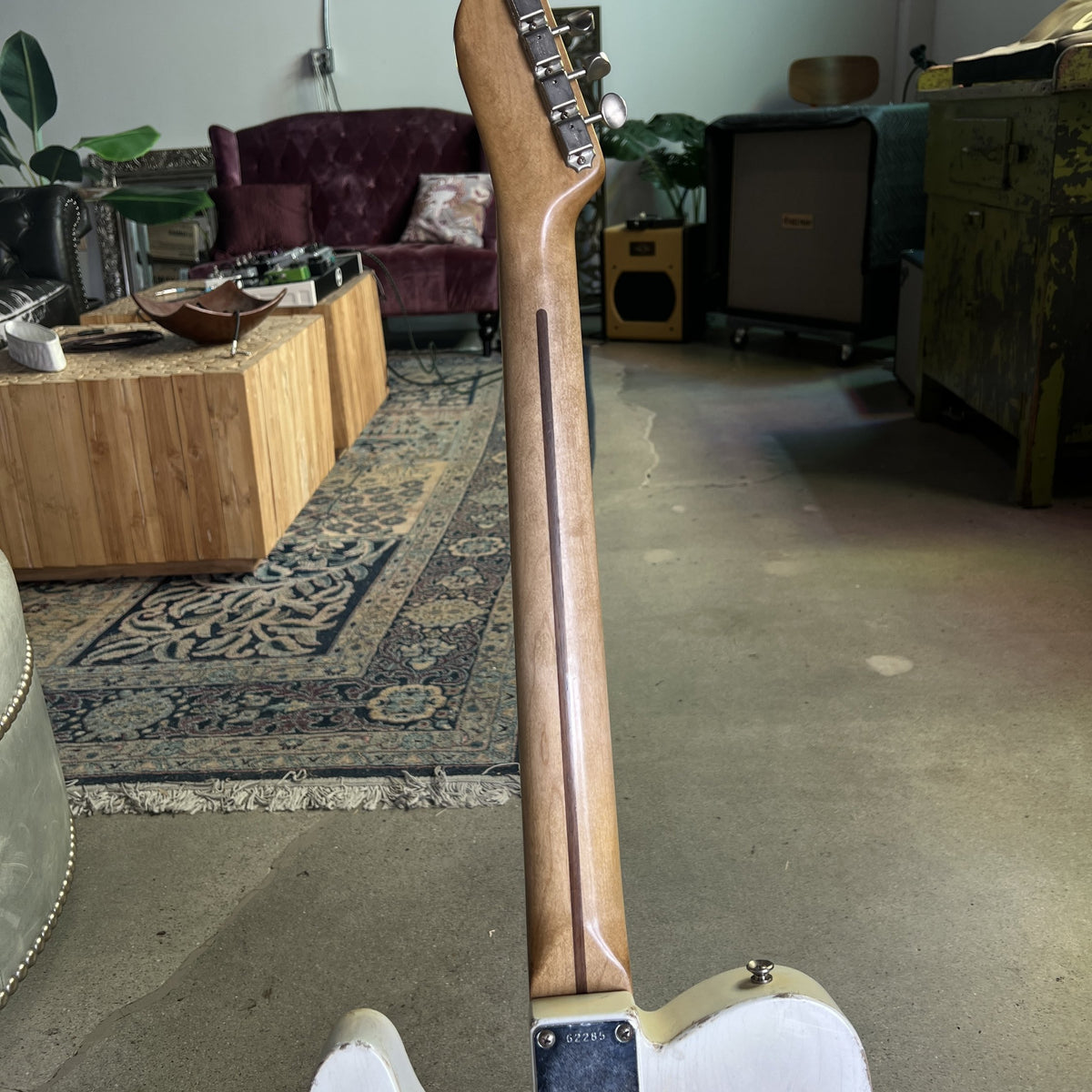 Revelator Guitars - RetroSonic T-Style - White Blonde Nitro - #62285 (Includes 3 loaded pickguards)