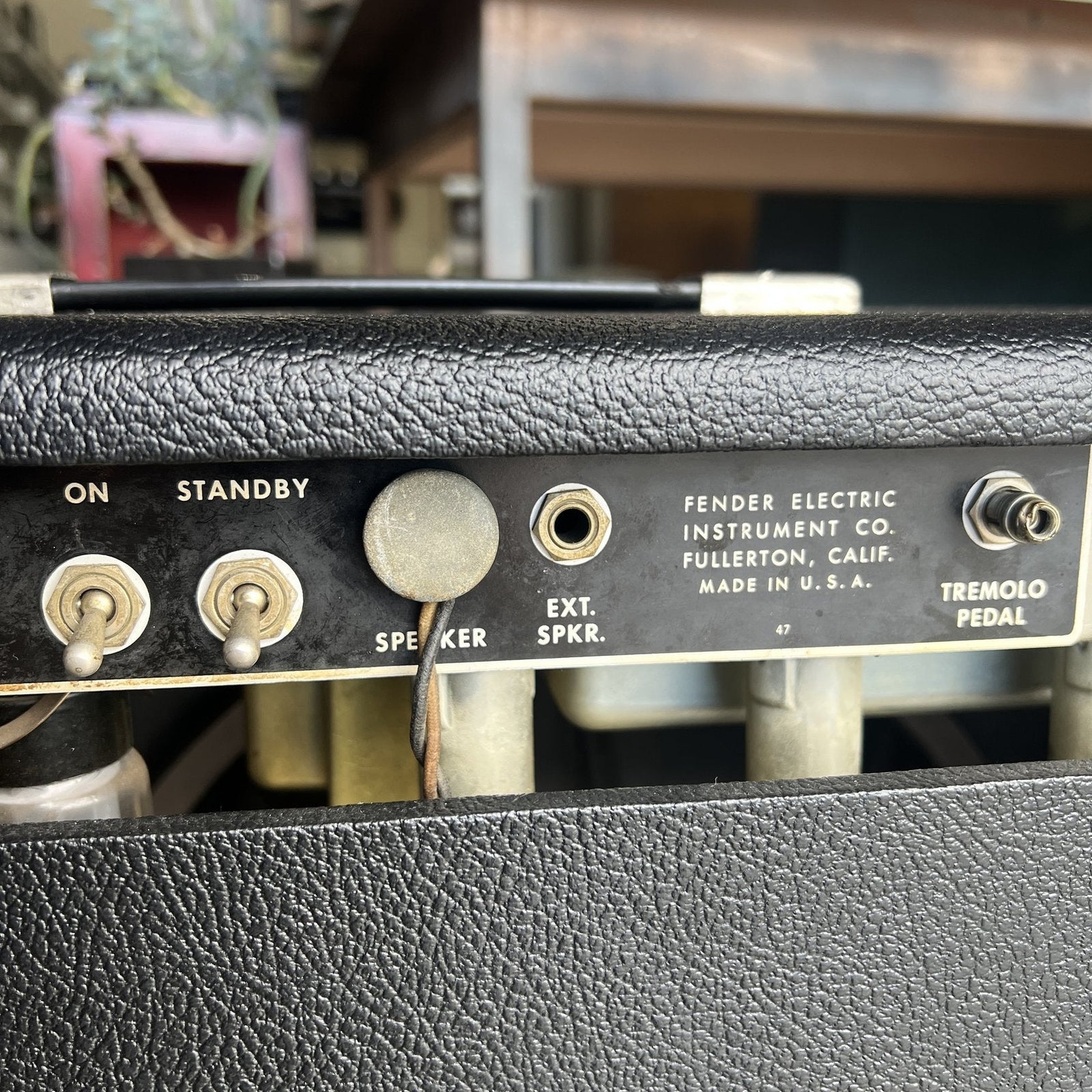 1963 Vintage Blackface Fender Pro-Amp, 40w 1x15