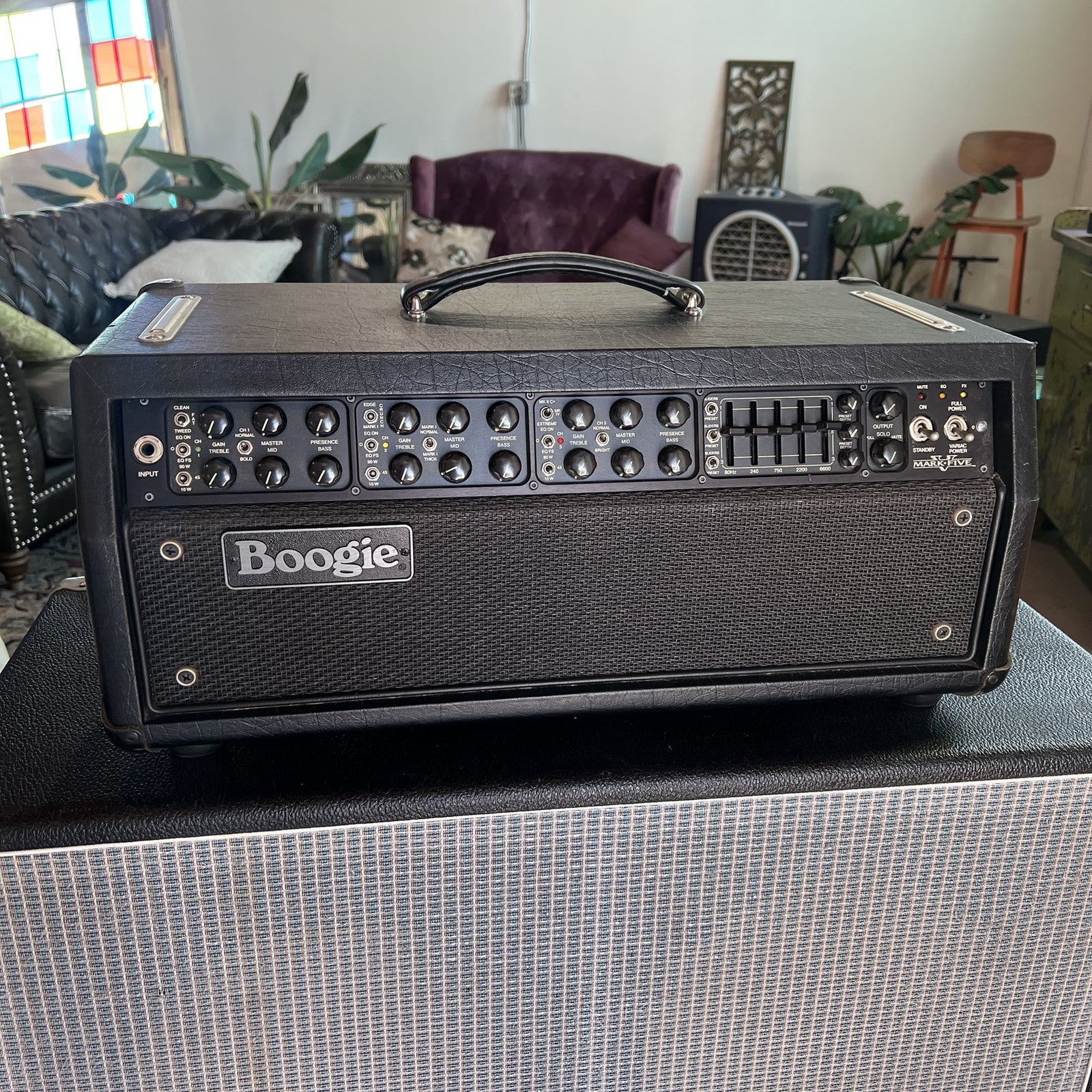 Mesa Boogie Mark Five 90-Watt Guitar Amp Head - Serial #MKV-009606 (2014-2015)