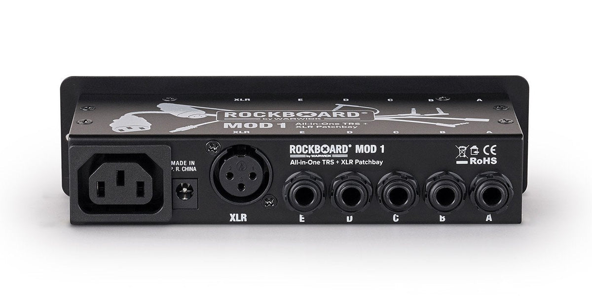 Rockboard MOD 1, V2 - Series Patch Bay MOD 1 with XLR