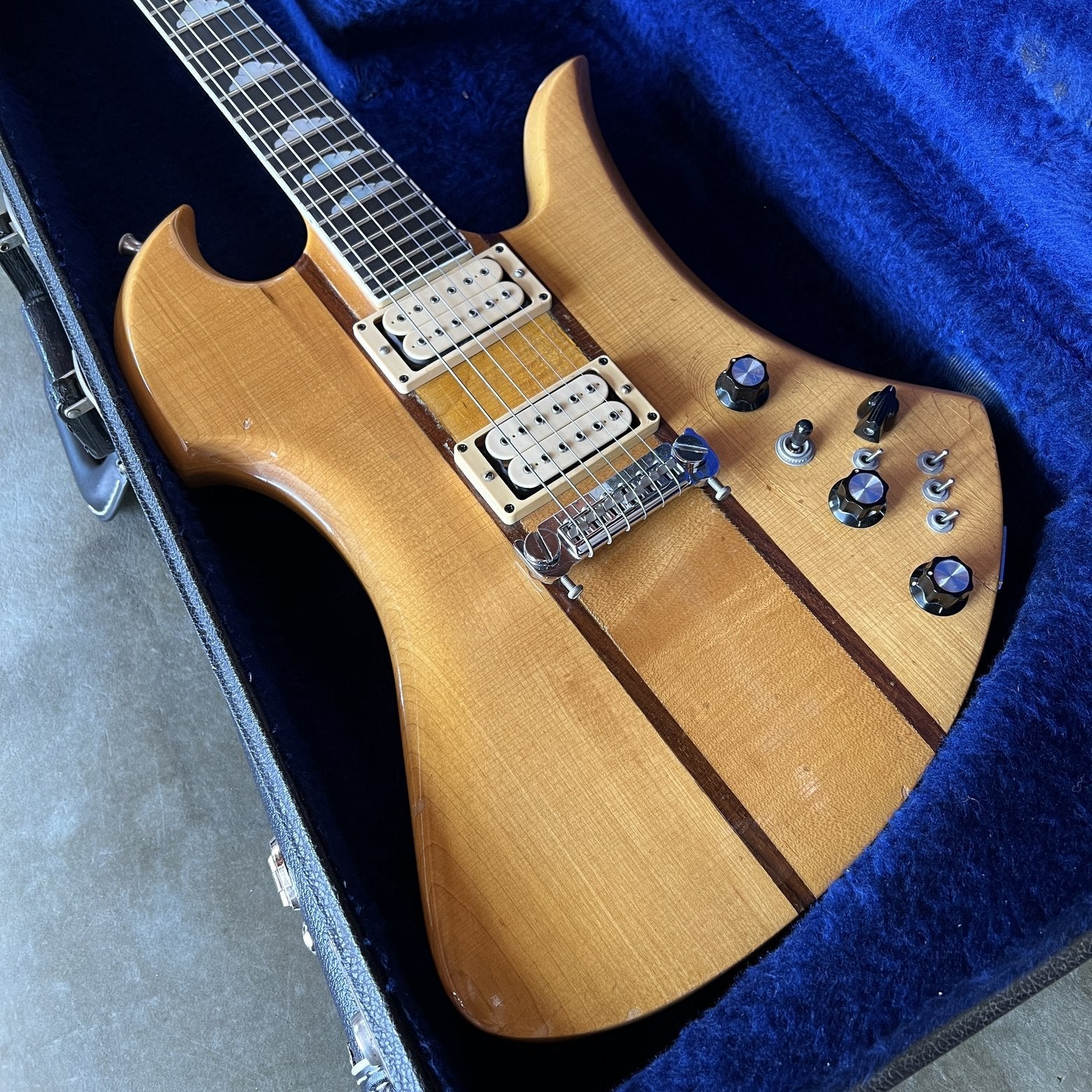 1976 BC Rich Mockingbird Supreme, owned by Tom Bukovac