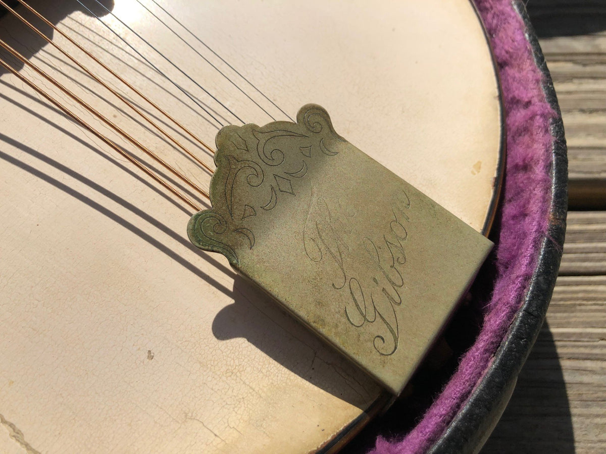 Vintage 1920’s Gibson A-3 Mandolin / Original Case / Aluminum Bridge