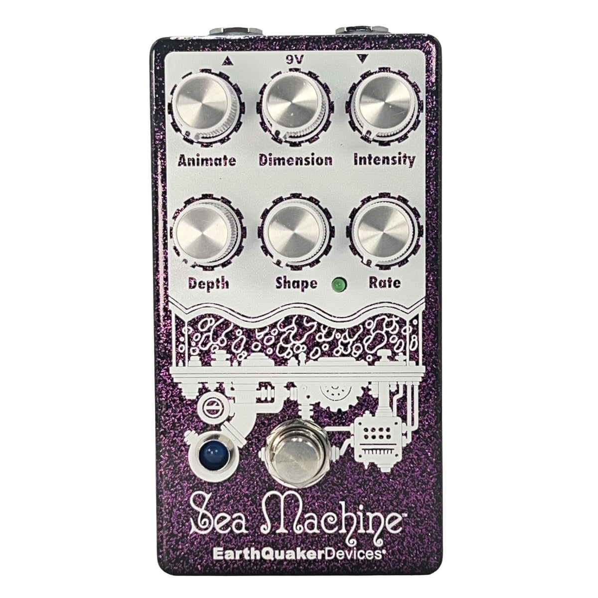 EarthQuaker Devices Sea Machine V3 - Purple Sparkle - Cottonwood Music Exclusive Color